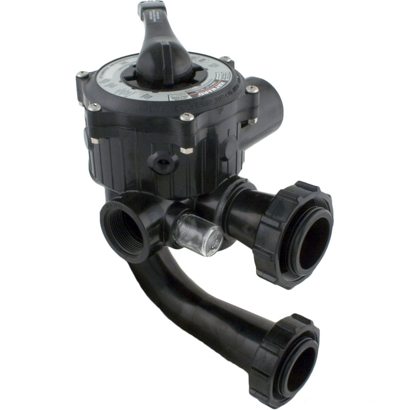 Photo 1 of Hayward Vari-Flo 1.5" Side Mount Multiport Valve for Sand Filters