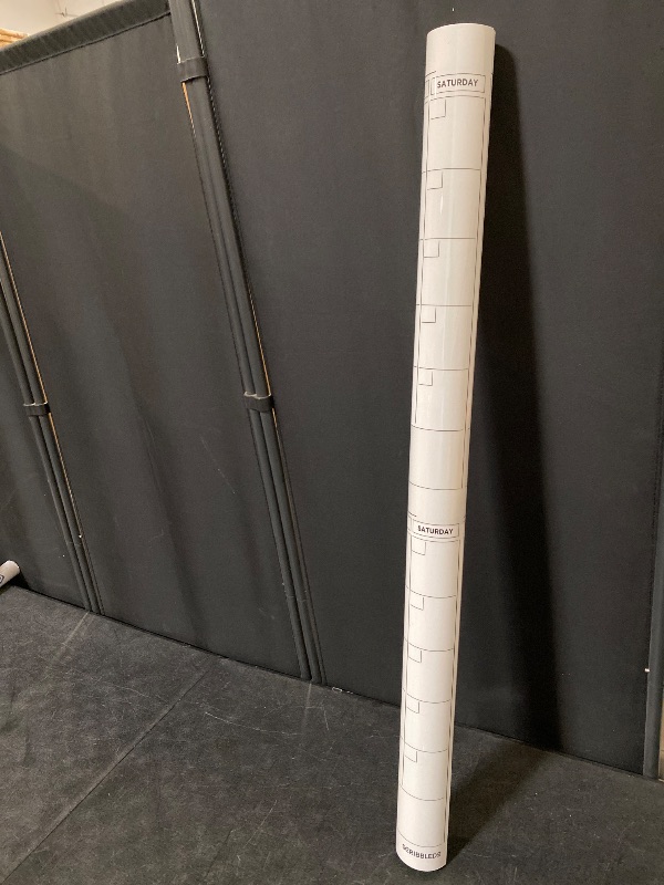 Photo 1 of Extra Large Dry Erase Calendar Poster 100"x36"