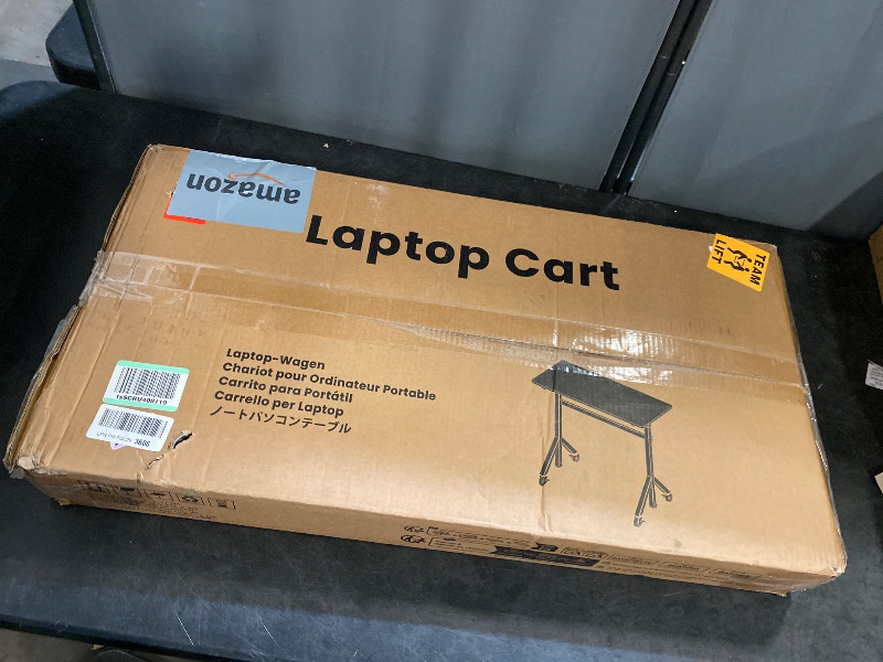 Photo 1 of 28.3" _ 46.5" Laptop cart (Laptop Wagen)