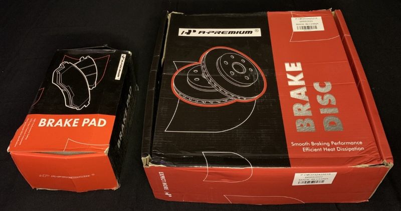 Photo 1 of 11" A-Premium (260mm) Rear Solid Disc Brake Rotor Compatible with Select Honda Model