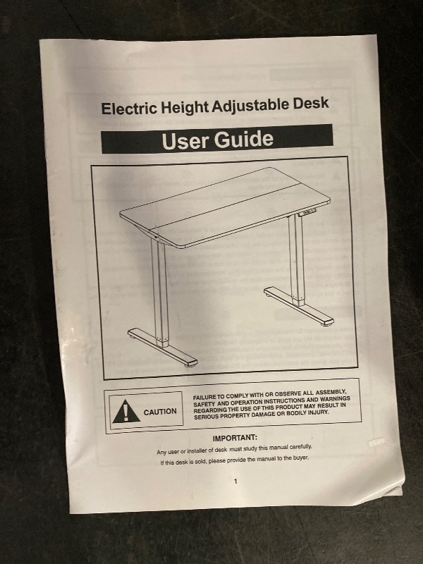 Photo 1 of 55" x 27" Flexispot Sit-stand Desk