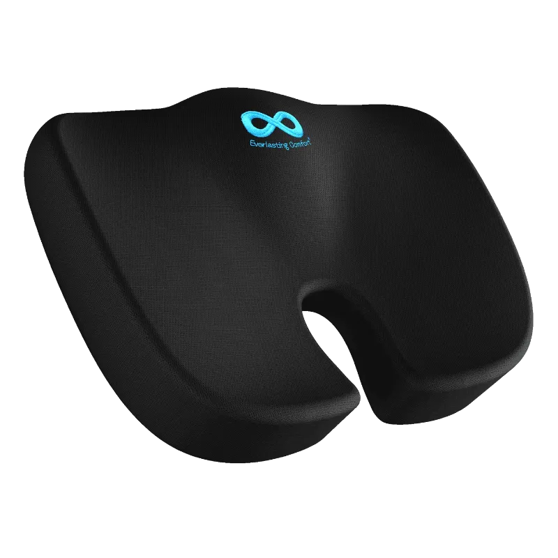 Photo 1 of Everlasting Comfort Memory Foam Seat Cushion with Ergonomic Support for Office Chairs