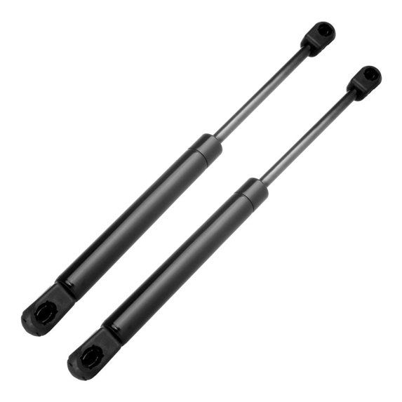 Photo 1 of 2-Piece Trunk Lift Support Struts Kit - Smooth Black Steel Construction