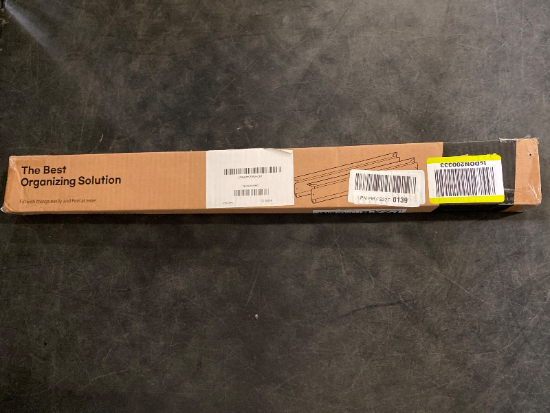 Photo 1 of HOMEDANT Z Metal Reinforcement Support Beam to Strengthen Heavy Duty Garage Shelf, Movable Accessory Parts for Shelving, Powerful Load-Bearing Boost for Shelf Boards (Black, Liftbeam(Z-Type) 450)