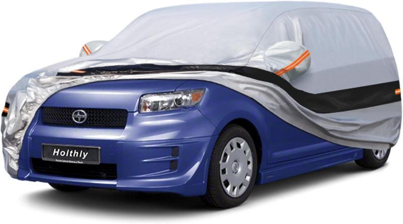 Photo 1 of 10 Layers SUV Car Cover Custom Fit for Scion xB (2003-2016), Waterproof All Weather for Automobiles, Outdoor Full Cover Sun Dust Rain Protection with Cotton. Silver