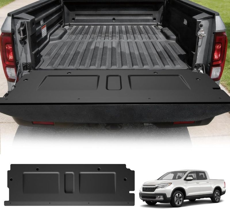 Photo 1 of AOMSAZTO Tailgate Mat Compatible with Honda Ridgeline 2017 2018 2019 Heavy Duty Pickup Truck Tailgate Pad Cover Protector TPE All Weather Ridgeline