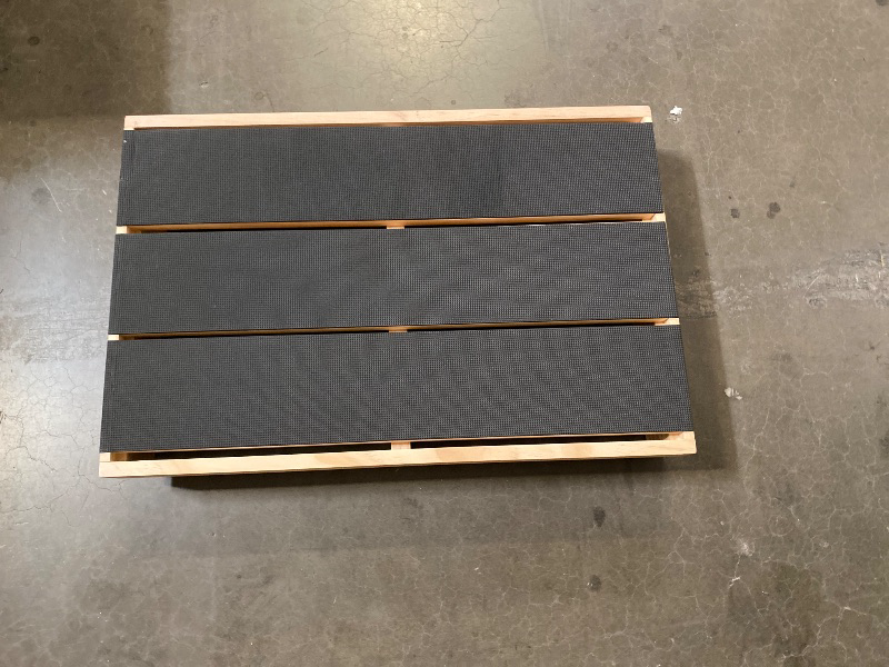 Photo 1 of 3" Wooden Step Stool One-Step Non-Slip Platform