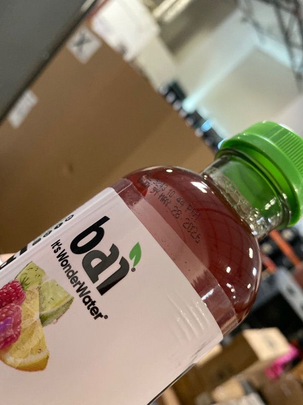 Photo 1 of Bai Antioxidant Infused Water Beverage, Raspberry Lemon Lime, with Vitamin C and No Artificial Sweeteners, 18 Fluid Ounce Bottle, 12 Pack