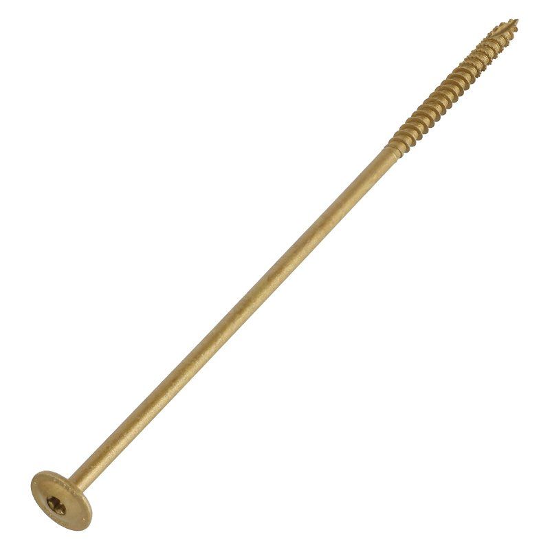 Photo 1 of 10 in. 200 pack OALSaberDrive 52541 Lag Screw, 3/8 in Thread