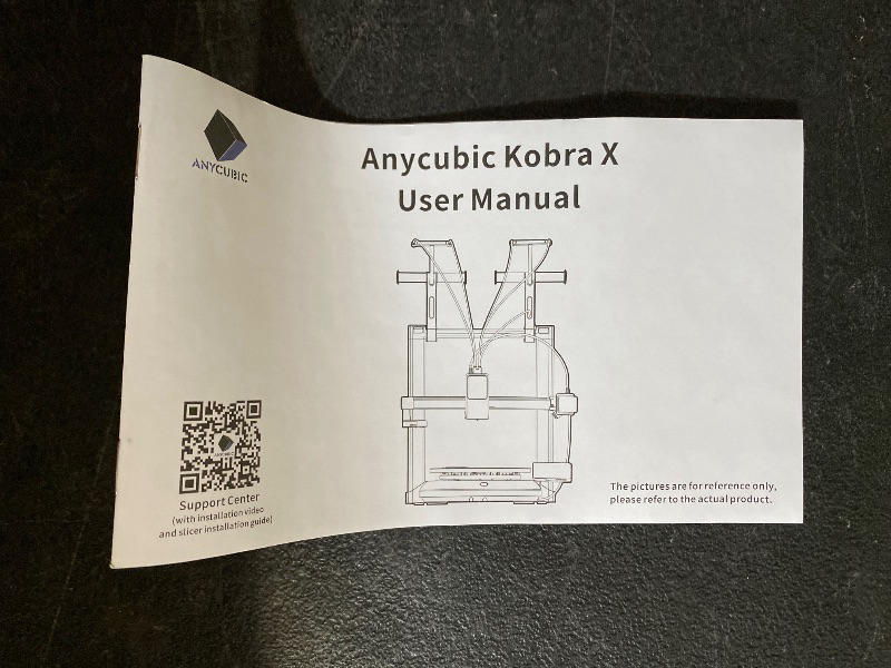 Photo 1 of Anycubic Kobra X Multicolor 3D Printer, Easy Setup with Native 4-Color Printing Up 19 Color, 600mm/s Fast 3D Printing, AI Camera, Quiet 45dB, FDM Perfect for Kids Beginners Family Makers Professional