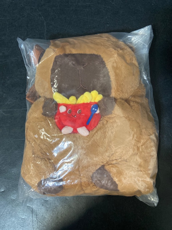 Photo 1 of Capybara Backpack Stuffed Animal Backpack 