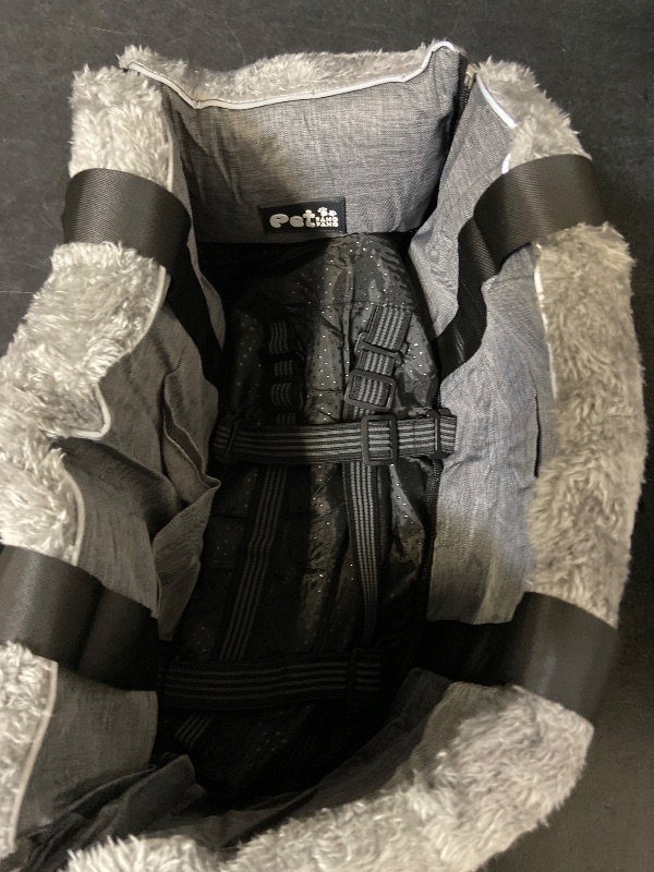 Photo 1 of Dog Seat Center Console Car for Small Dogs Cats Portable Travel Bag Removable Safety Seat Middle Console Dog Car Seat for Dogs Cats Dog Car Seat