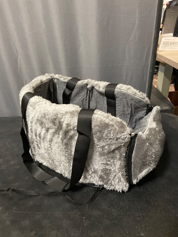 Photo 1 of Dog Seat Center Console Car for Small Dogs Cats Portable Travel Bag Removable Safety Seat Middle Console Dog Car Seat for Dogs Cats Dog Car Seat