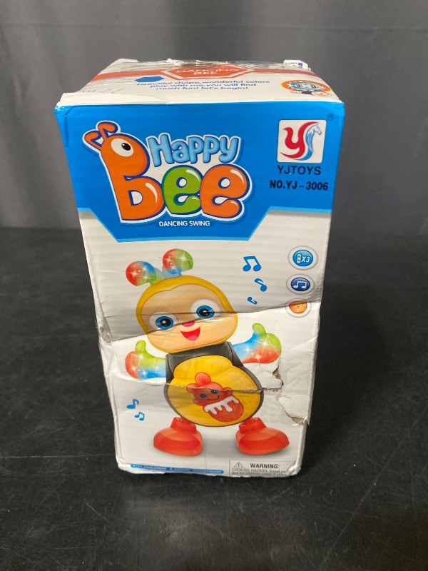 Photo 1 of Dancing Bee For Kids,Swinging Bee,Musical Dancing Bee Toy, Electronic Cartoon Bee Preschool Learning Toys With Lights Music Toys Educational Toys Interactive Singing Animal