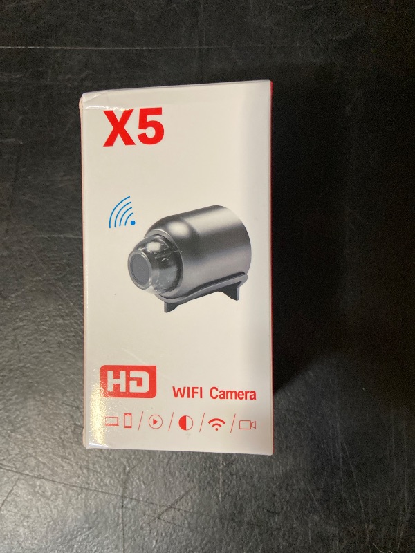 Photo 1 of  X5 Mini Camera HD1080P Compact Wireless WIFI Camera with Recording Function Suitable for Outdoor Camping at Home
