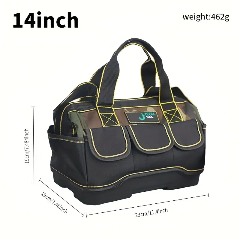 Photo 1 of Electrician Specific Portable Camouflage Canvas Thickened, Sturdy, And Durable Portable Diagonal Storage bag