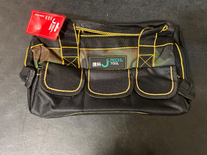 Photo 1 of Electrician Specific Portable Camouflage Canvas Thickened, Sturdy, And Durable Portable Diagonal Storage bag