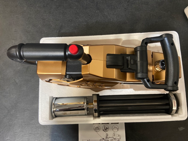 Photo 1 of ARTFLAMM Powerful Propane Torch Gun, Kitchen Grill Torch with Detachable Design, Adjustable Flamethrower Torch Burner for Searing Steak, BBQ, Welding, Camping Charcoal Lighter(Tank Not Included)
