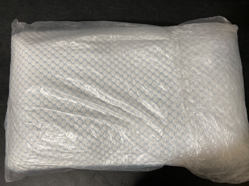 Photo 1 of Bed Pillow for Neck Pain Relief, Memory Foam Neck Pillow, Contour Cooling Pillow for Side Sleeper