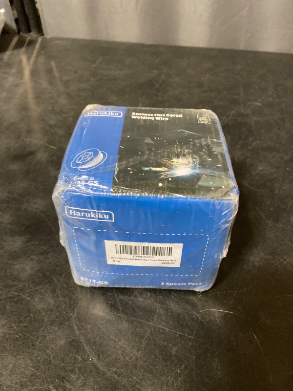 Photo 1 of Flux Core Welding Wire,Mild Steel E71T-GS Low Splatter Gasless Mig Welding Wire (2pk, .030"/2.2LB)
