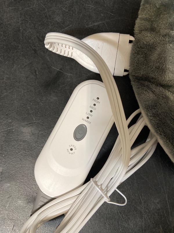 Photo 1 of Electric Heating Pad Grey – 12" x 24"