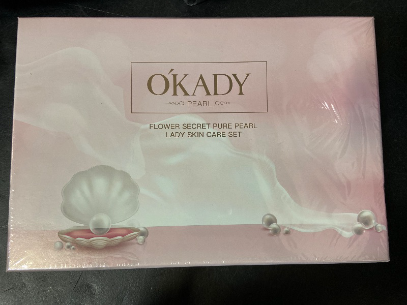 Photo 1 of OKADY Pearl Skin Tender Seven-Piece Set - Increase Skin Elasticity, Pearl | Lighten Skin Tone - Young Skin, Facial Skin Care, Day And Night Skin Care, Suitable For Dry - Combination Skin, The Best Choice For Gifts, Quality Texture Skin Care Gift Box44.00