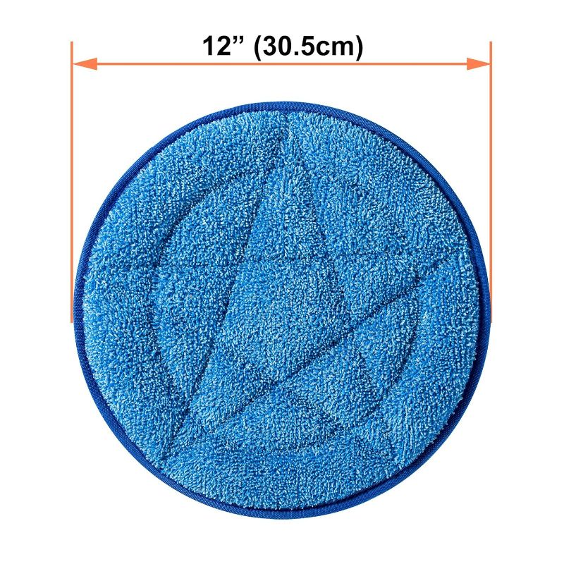 Photo 1 of (1 PAD) Commercial Microfiber Carpet Bonnet, Mopping and Buffing Pad, for Replacement of Oreck Orbiter Pad