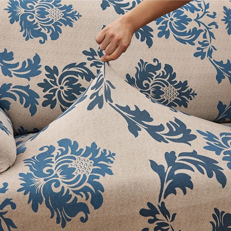 Photo 1 of 4 Seaters Elastic Sofa Cover Universal Chair Seat Protector Stretch Armchair Slipcover Couch Case Home Office Furniture Decoration