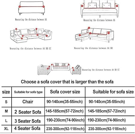 Photo 1 of 4 Seaters Elastic Sofa Cover Universal Chair Seat Protector Stretch Armchair Slipcover Couch Case Home Office Furniture Decoration