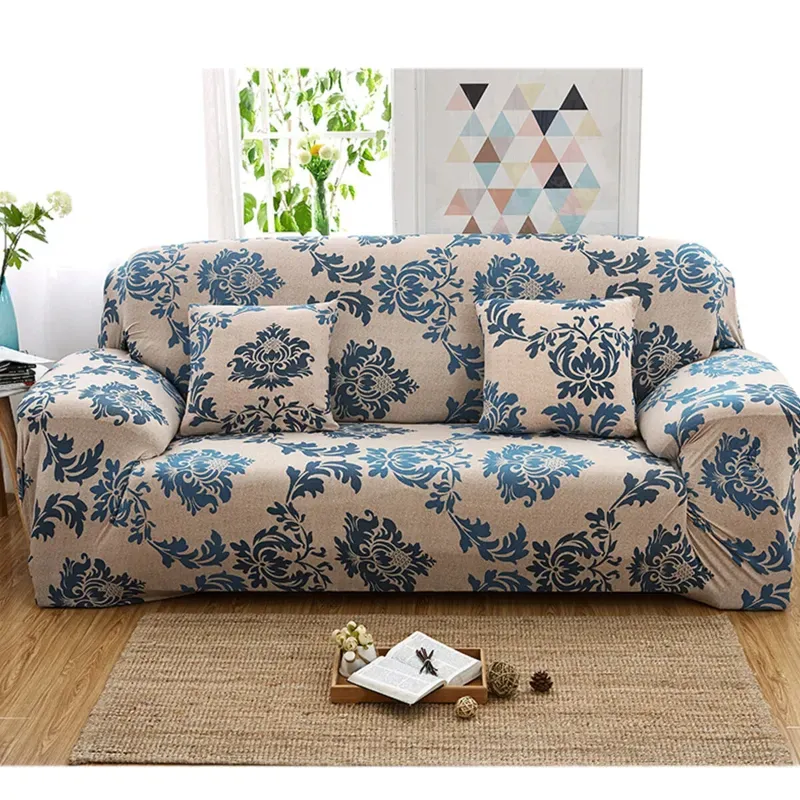 Photo 1 of 3 Seaters Elastic Sofa Cover Universal Chair Seat Protector Stretch Armchair Slipcover Couch Case Home Office Furniture Decoration