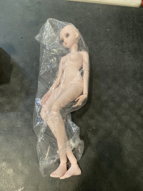 Photo 1 of 1/3 BJD Doll Customized Doll Body 60cm 24Inches Ball Jointed SD Dolls Joints Move PVC DIY (Gloria)
