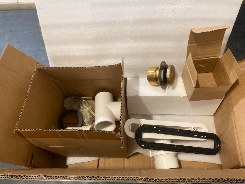 Photo 1 of Slotted Overflow Bath Drain with Toe-Tap Stopper, Compatible with Kohler Elevance/Archer/Underscore/Rêve/Parity Baths and whirlpools, Easy Installation, Slotted Overflow Bath Drain