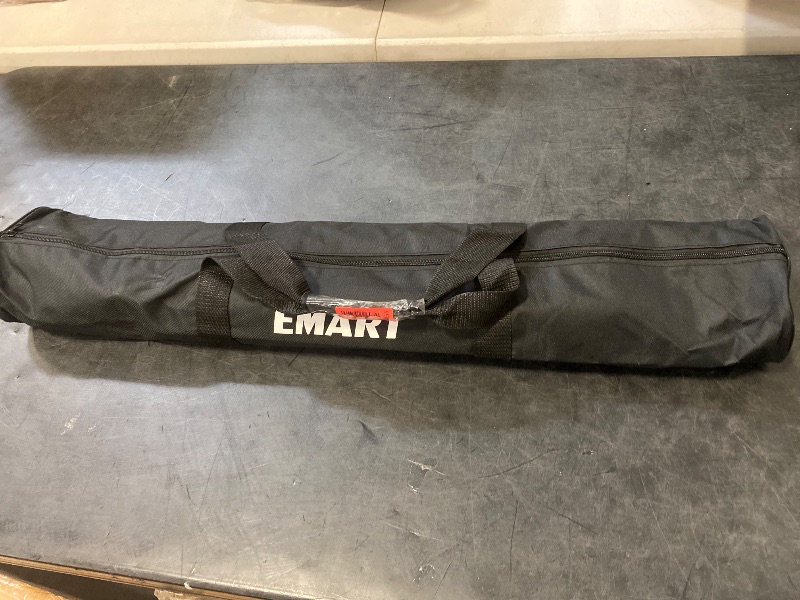 Photo 1 of EMART Backdrop Stand 10x7ft(WxH) Photo Studio Adjustable Background Stand Support kit with 2 Crossbars, 8 Clamps, 2 Sandbags and Carry Bag for Parties, Events Decoration, Wedding, Photography
