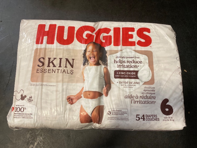 Photo 1 of Huggies Skin Essentials Luxury Diapers – (Size 6 54 Count)