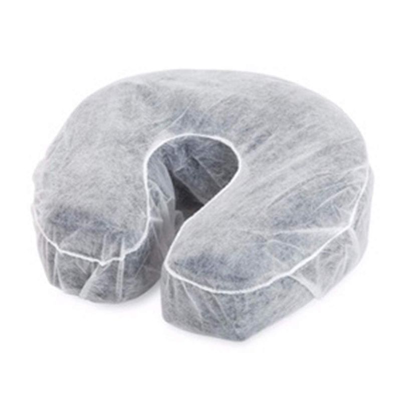 Photo 1 of ZMDREAM Disposable Fitted Face Cradle Headrest Covers 75-Pack White | Premium Non-Woven Material Soft and Breathable Fits Most Massage Tables Ideal for Spa...
