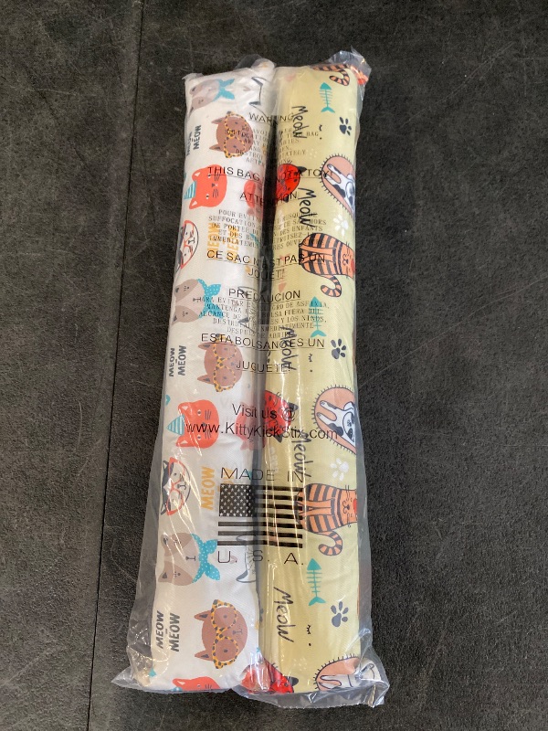Photo 1 of Cat Kicker Toys – 15" Set of 2, Durable Cat & Kitten Kick Sticks with 100% Potent Catnip. Handmade in USA. Encourages Exercise & Interactive Play for Indoor Cats of All Breeds.