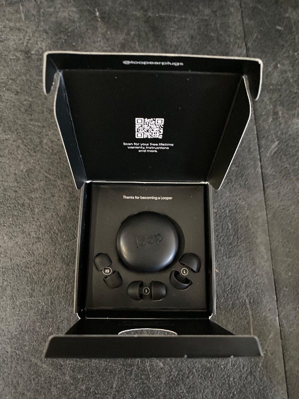 View 2 of Loop Switch 2 Adjustable Ear Plugs - 3 Modes for Ultimate Control
20-26dB SNR noise reduction. Flexible fit. For focus, travel, socializing, festivals & more
