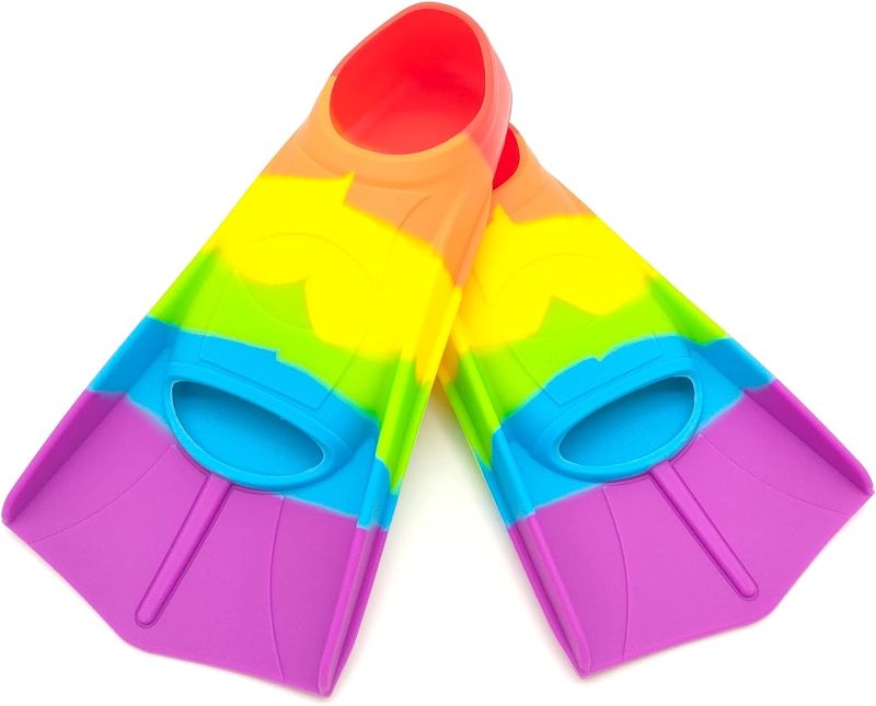 Photo 1 of Size: Xl ( Us Women 9.5-11 Us Men 8.5-10 ) colorful Comfortable Flexible Silicone Training Swim Fins