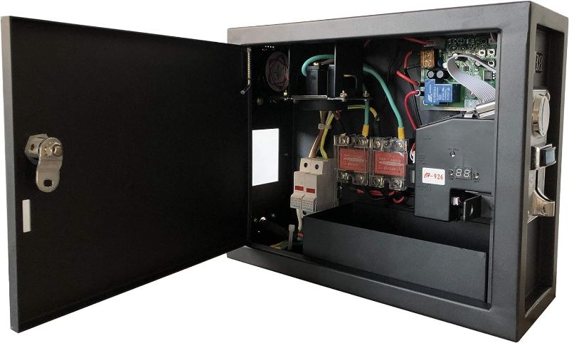 Photo 1 of Style: 4 Prong 220V
Sintron ST-003 Coin Operated Timer Control Box with NEMA 14-30R Receptacle 4 Prong 110V for US & CA Dryer Power Plug 3 Pole 3 Wire, Use for Vending Machine, Gaming & Washing Machines, Massage Chairs