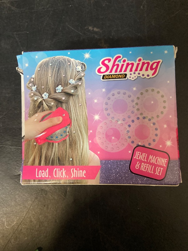 Photo 1 of blinger® Diamond Starter Set - Dreams – as seen on Shark Tank | 25 Colorful Rhinestone Gems | Hair Bling Styling Tool | Easy to Use | Hair-Safe Jewel | Perfect Gifts School Parties, Festivals