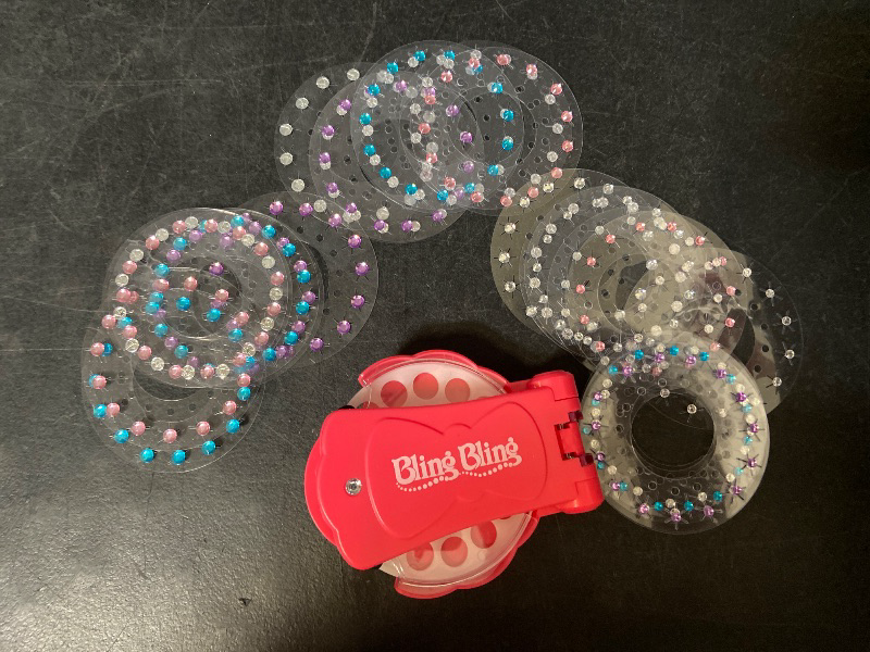 Photo 1 of blinger® Diamond Starter Set - Dreams – as seen on Shark Tank | 25 Colorful Rhinestone Gems | Hair Bling Styling Tool | Easy to Use | Hair-Safe Jewel | Perfect Gifts School Parties, Festivals