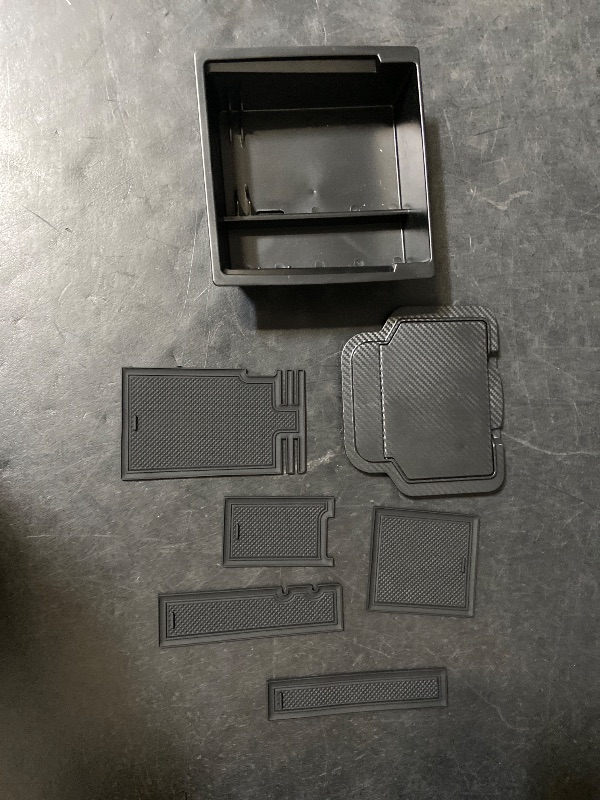 Photo 1 of Center Console Storage Tray Parts - Black