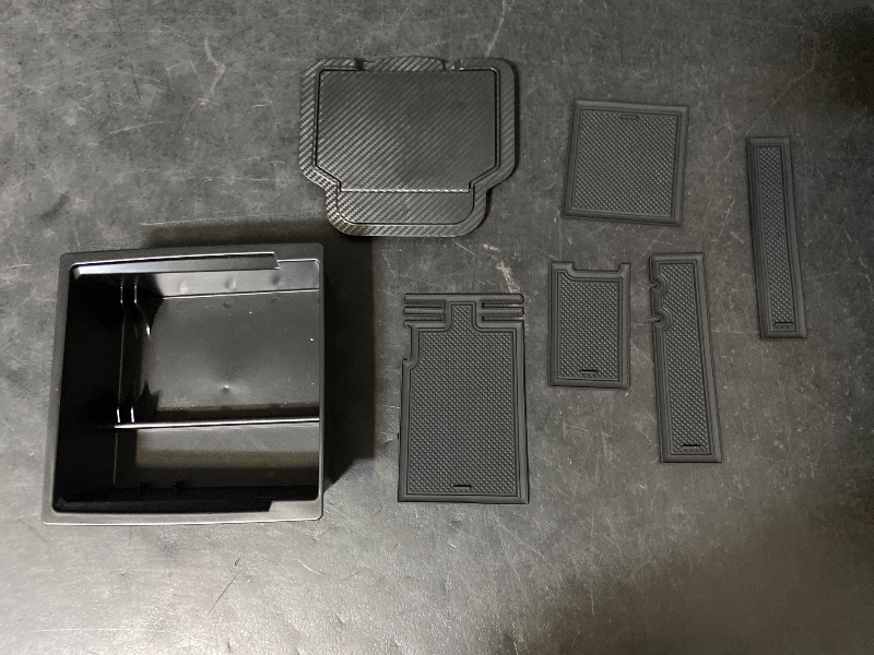 Photo 1 of Center Console Storage Tray Parts - Black