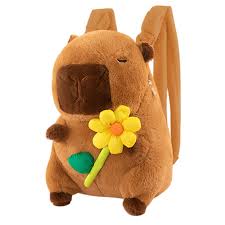 Photo 1 of Capybara Backpack Stuffed Animal Backpack