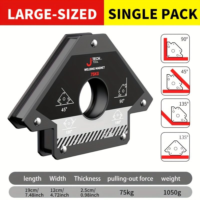 Photo 1 of 1pk Welding Magnet for Better welding