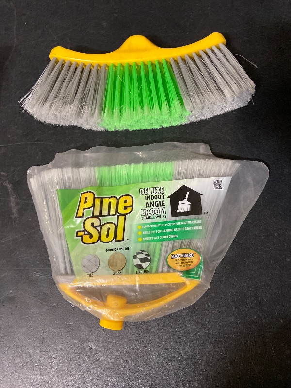 View 2 of  Pine-Sol Jumbo Indoor Angle Broom (2 Broom heads)