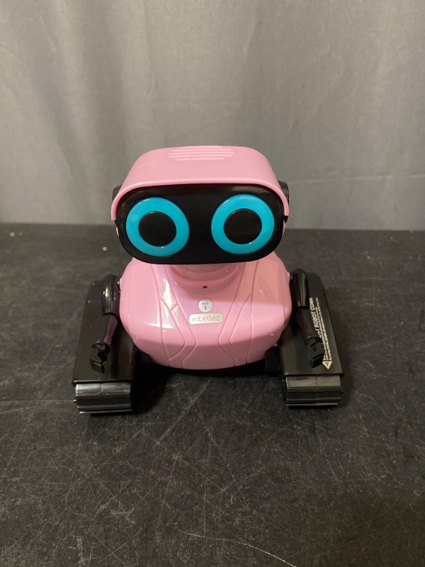 Photo 1 of GILOBABY Remote Control Robot Toy for Kids 3-5 Years, Flashing LED Eyes, Dancing and Flexible Moves, Auto Demo Mode, Gift for Girls (Pink)