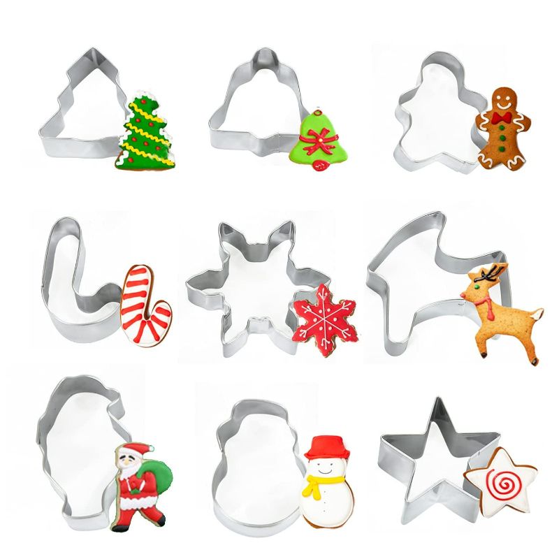 Photo 1 of 30pcs Mini Christmas Ornaments for Mini Tree Decorations Small Christmas Ornaments Resin Miniatures for Craft Christmas Decor
