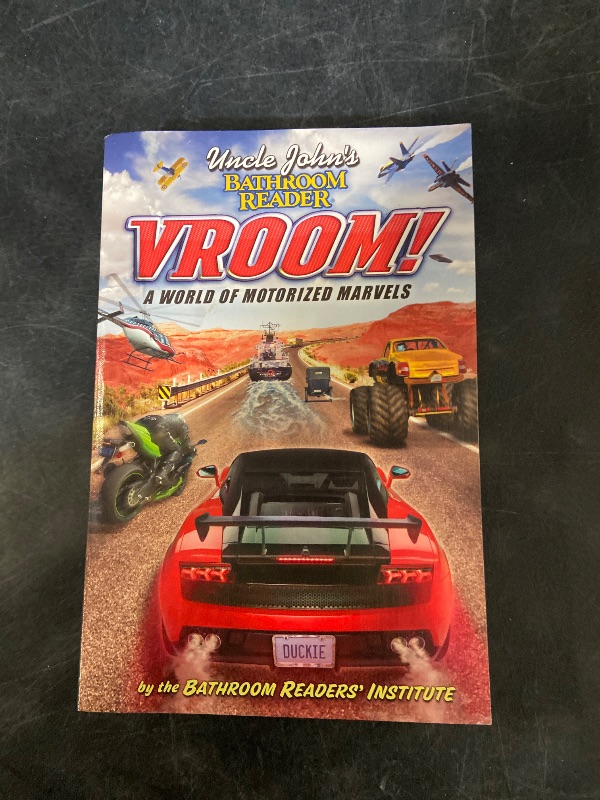 Photo 1 of 464 pages Uncle John's Bathroom Reader Vroom!