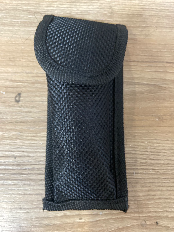 Photo 1 of 1pc Nylon Pouch Sheath Black Closure Case Portable Storage Pocket Outdoor Oxford Textile Bag for Plier Tool
